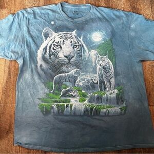tie dye tiger shirt